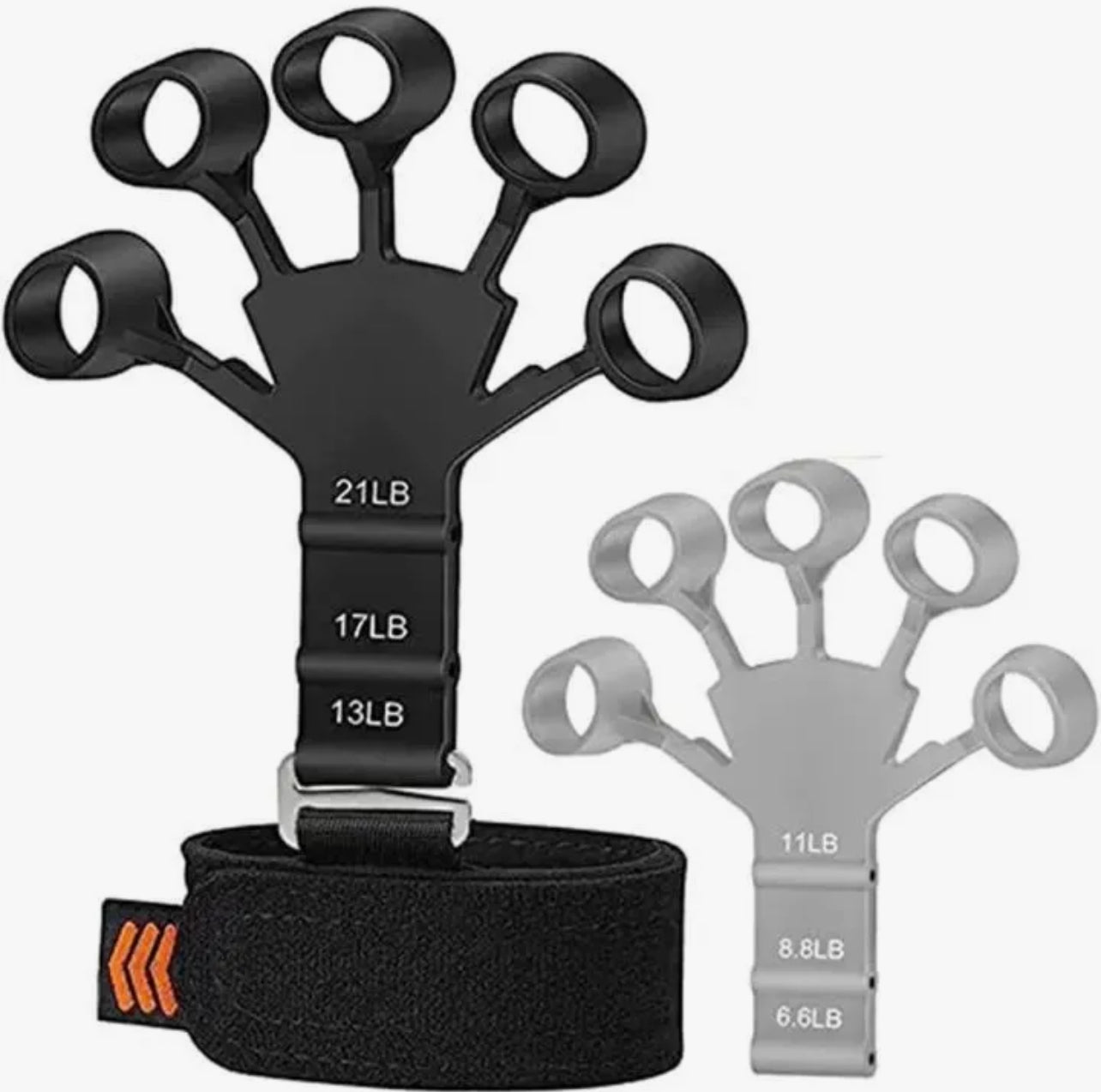 Finger Gripper - Guitar Finger Exerciser Hand Strengthener Hand Trainer - Hand Gripper - Exercise Tool - Silicone Made Strong Body Building - Grip training equipment