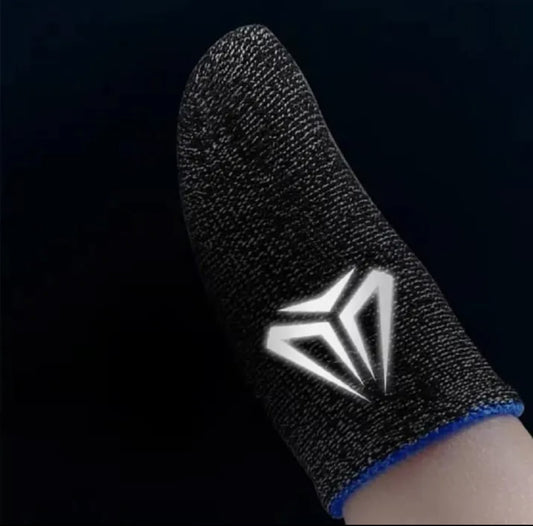 Touch screen Fingers sleeve for mobile gaming anti skid breathable thumb glove for PUBG and free fire or other game