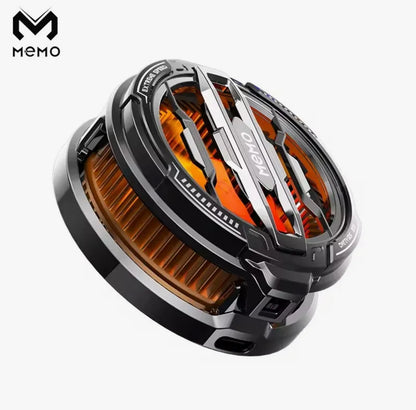 MEMO CX07 Magnetic Phone Cooler Fan | Gaming Radiator Cooling Fan for Mobile | USB Cold Wind Fan for PUBG & Gaming | Silent & Fast Cooling Mobile Cooler
