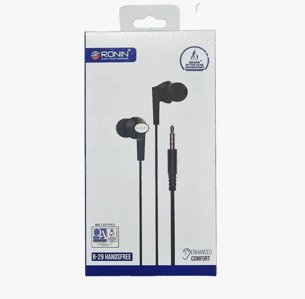 Original Handfree Ronin R9 / R-9 Crystal Clear Sound Handsfree