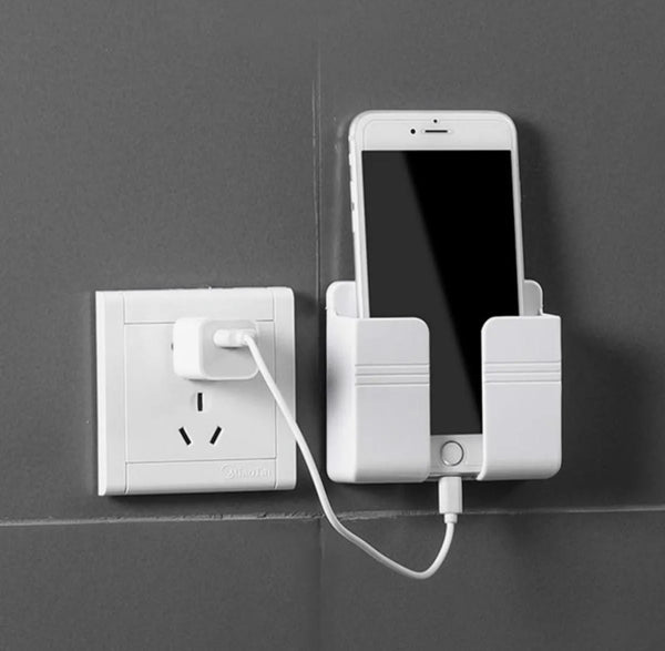 Wall Mounted Universal Mobile Phone Holder for Charging, Secure and Stylish, Multiple Colors Wall Mounted Universal Mobile Phone Holder for Charging, Secure and Stylish, Multiple Colors
