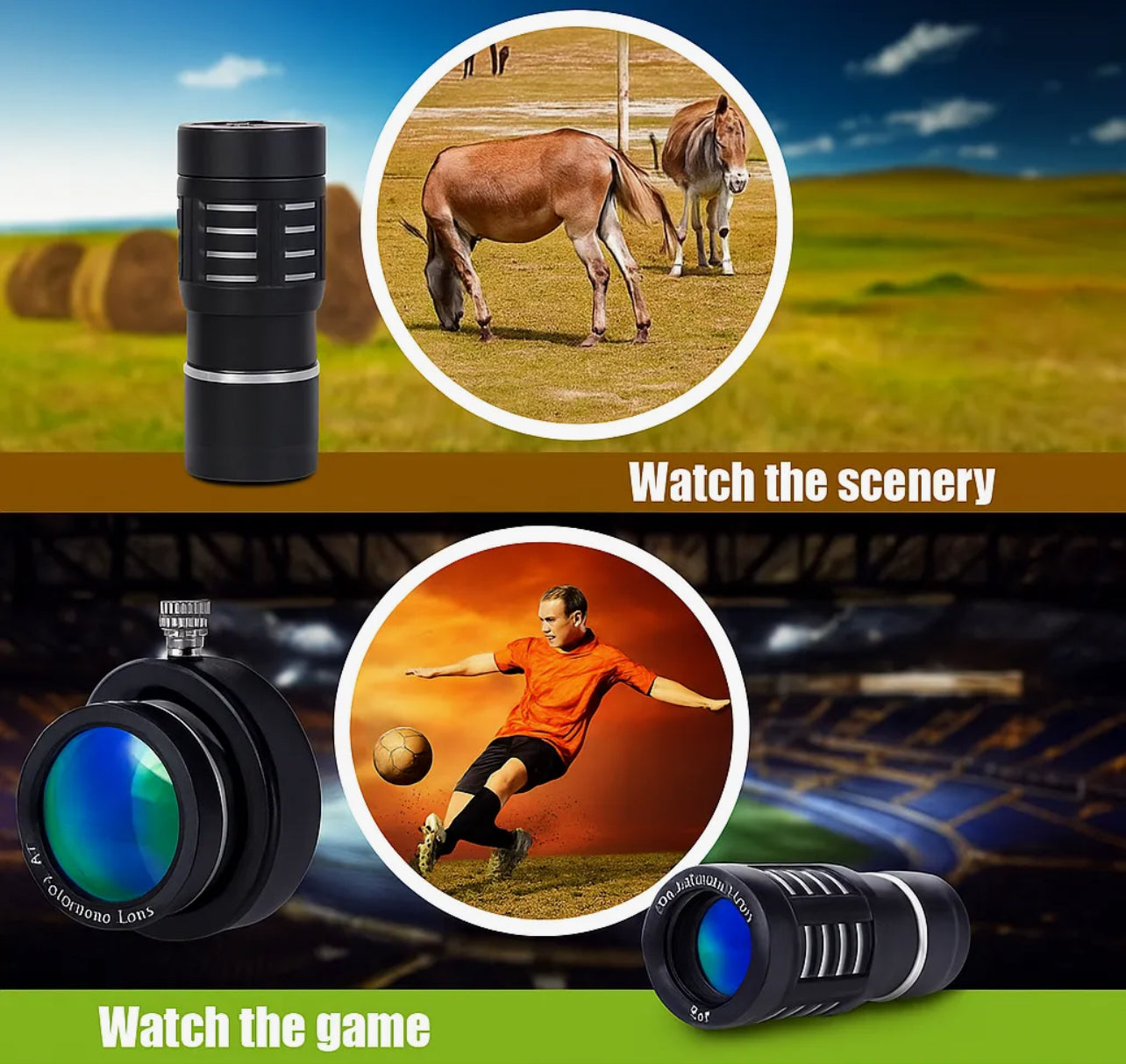 Stylish 8x18X Zoom lens for Mobile Universal lens for all mobile best for zooming videos and best quality pictures