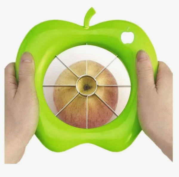 Stainless Steel Apple Cutter & Slicer – Quick & Durable Fruit Slicing Tool