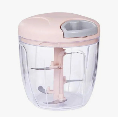 Multifunction Hand Pull Speedy Chopper Turbo Cutter Nicer Dicer Plus Vegetable Cutter/Chopper/Mincer/Mixer/Blender/Shredder to Chop Fruits Meat Onions/Nuts/Ginger/Herbs/Garlics