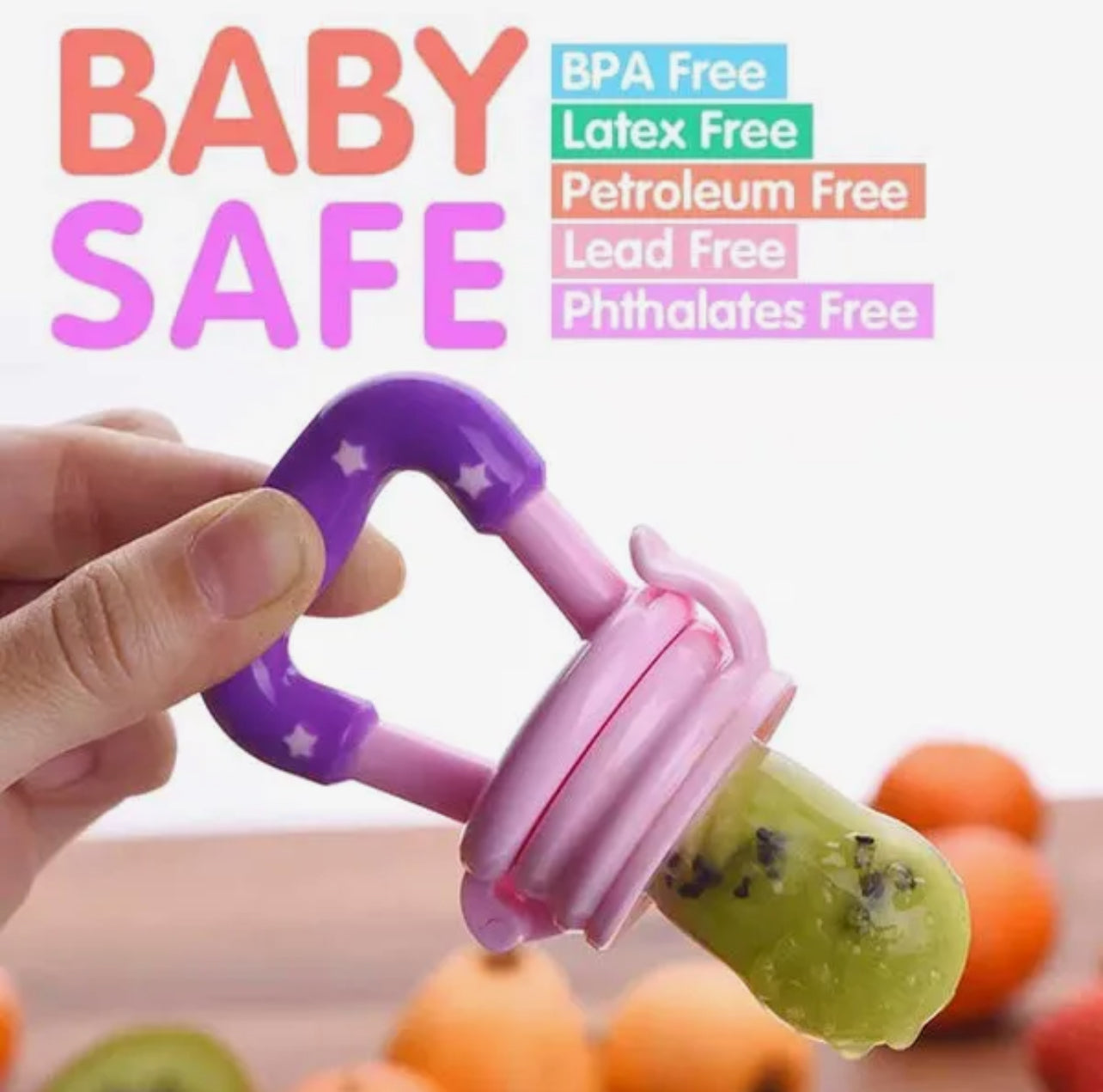 Baby Fruit Pacifier, Best Soother, Fresh Feeder Soft Teether Chosni Quality Feeder and High Quality Nip discription