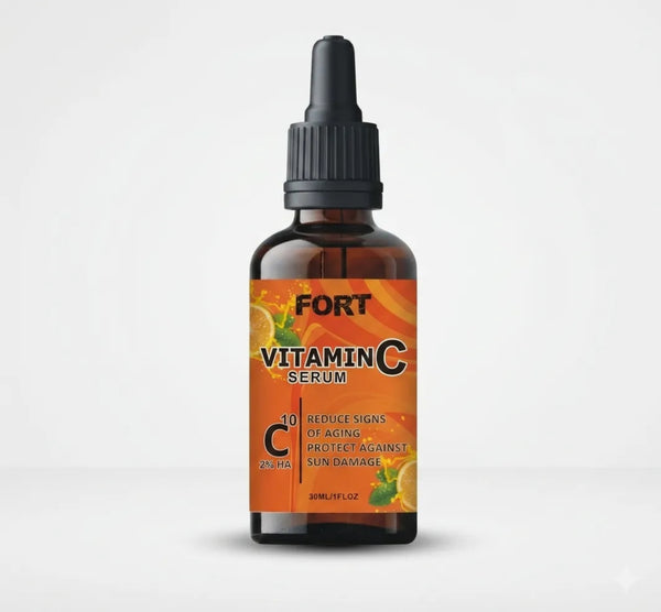 FORT Vitamin C Serum for Face - Anti-Aging, Dark Spot Correcting, and Whitening