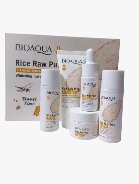 BIOAQUA Rice Raw Pulp Cleanser Brightening & Moisturizing Deep Cleansing Face Wash Facial Cleanser (100g) BQY41005