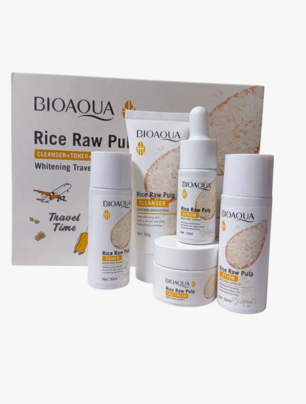 BIOAQUA Rice Raw Pulp Cleanser Brightening & Moisturizing Deep Cleansing Face Wash Facial Cleanser (100g) BQY41005